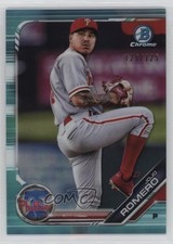 2019 Bowman Chrome Prospects Aqua Refractor 125/125 JoJo Romero #BCP-37 sc2