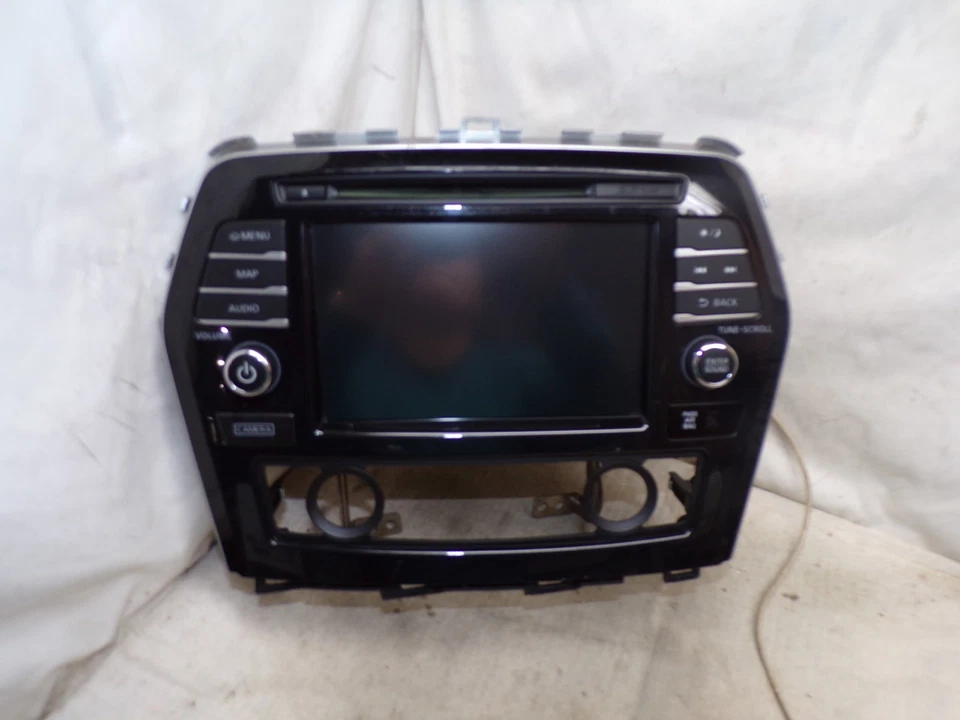 16 17 18 Nissan Maxima Rádio CD NÃO-BOSE Navegação GPS e Cartão 25915-9DD0A AYS77 - Imagem 4 de 4