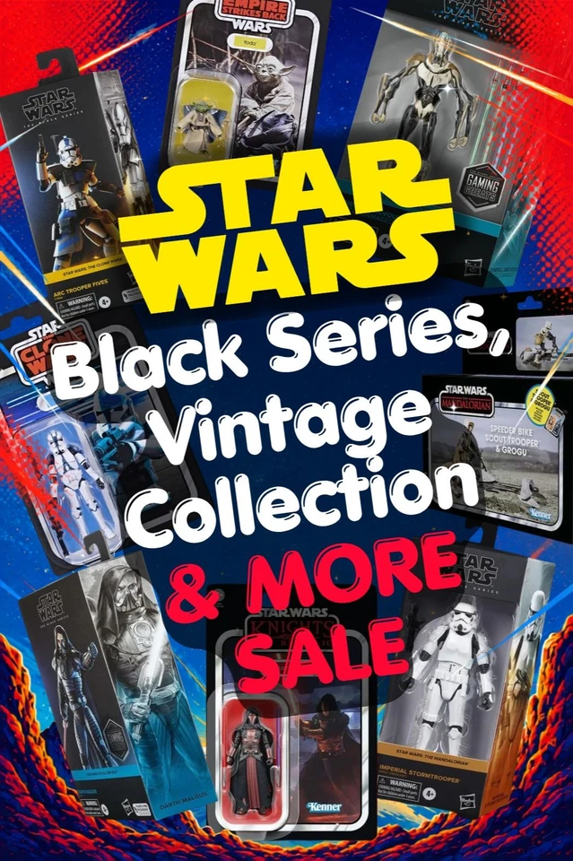 🔥 Star Wars Black Series & Vintage Collection Pop-Up + Surprises! 🔥