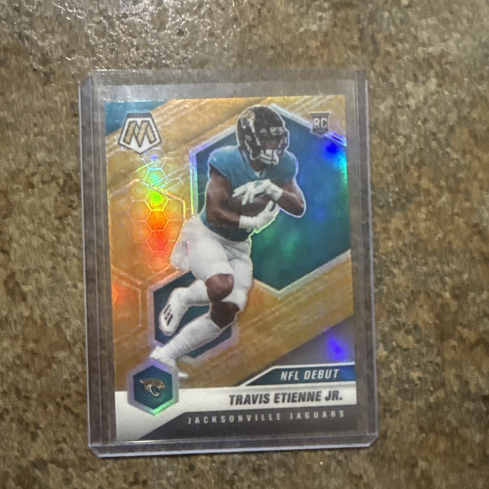 2021 Panini Mosaic - NFL Debut Honeycomb #253 Travis Etienne (RC)