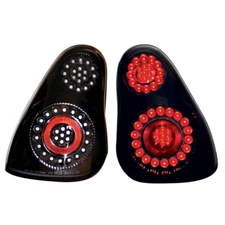 Black LED Tail Light Set For 2006-2007 Chevrolet Monte Carlo GM2800205 GM2801205