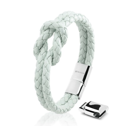 SERASAR, Lederarmband "Knot" für Frauen, Geburtstagsgeschenk für Mutter - Picture 12 of 42