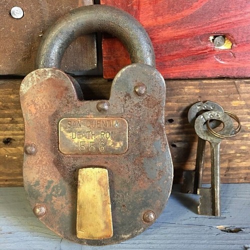 Antique Finish 5" San Quentin Death Row Cast Iron Working - Picture 2 of 3