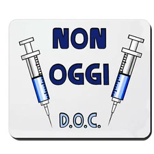 TV SERIES MOUSE MAT ""NOT TODAY D.O.C. ...."PC TV SERIES QUOTES