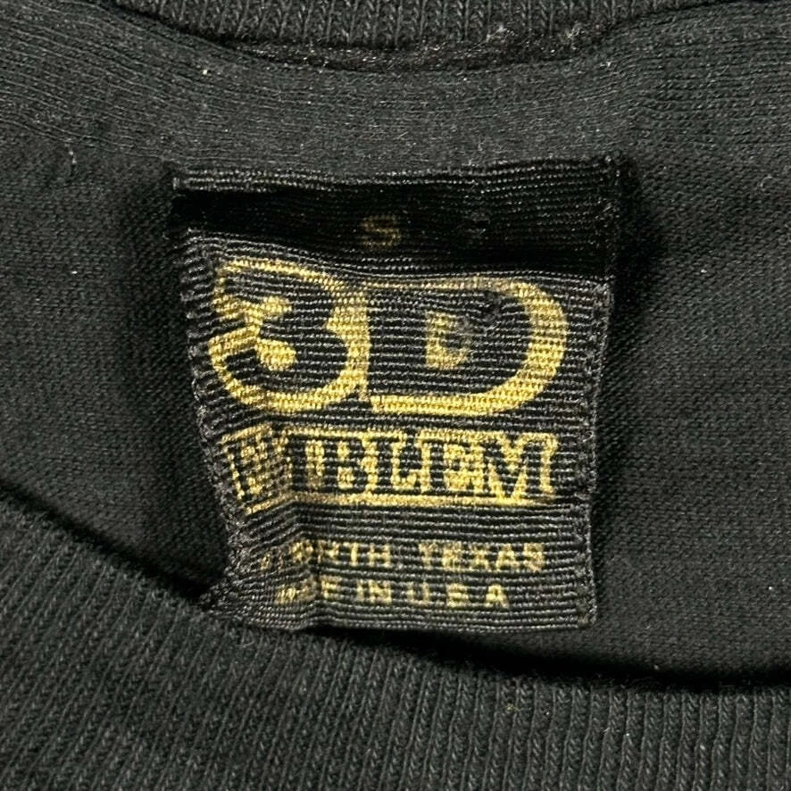 Camiseta vintage solo camioneros emblema 3D talla pequeña Foto 4 de 4