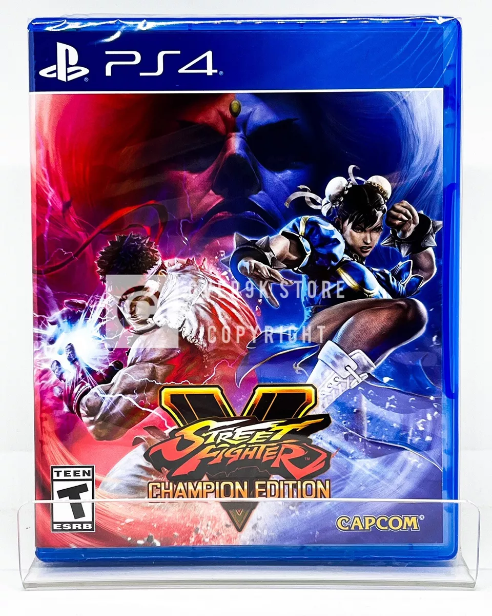 Bundle PS4 com Street Fighter V chegou hoje às lojas