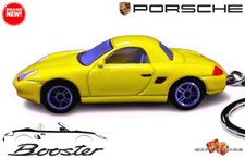 Rare Keychain Yellow Porsche Boxster Hardtop Custom Ltd. Ed.great Gift