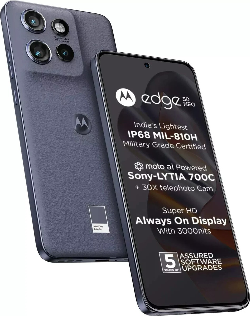MOTOROLA Edge 50 Neo (Grisaille 256GB 8GB RAM) 6.4 MOTOROLA Edge 50 Neo (Grisaille 256GB 8GB RAM) 6.4