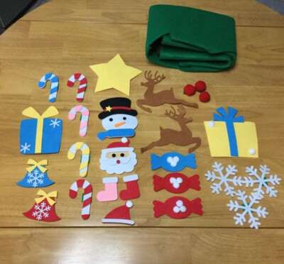 Aytai DIY Felt Christmas Tree Set with Ornaments for Kids, Xmas Gifts, New... 