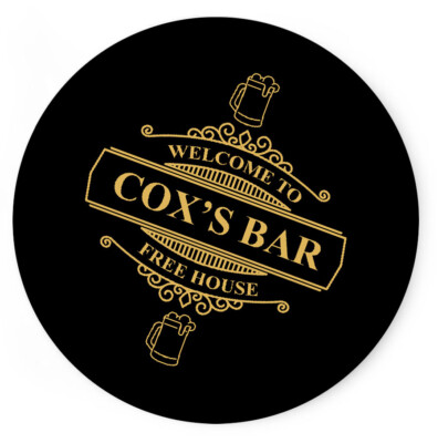 Personalisierte Bar-Untersetzer mit beliebigem Namen Bier Zuhause Pub Cafe Anlass Geschenkidee 11
