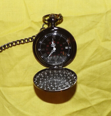 ð¥NEW Jack Daniel's Stainless Steel Modern Style Pocket Watch With ð¥NEW Jack Daniel's Stainless Steel Modern Style Pocket Watch With
