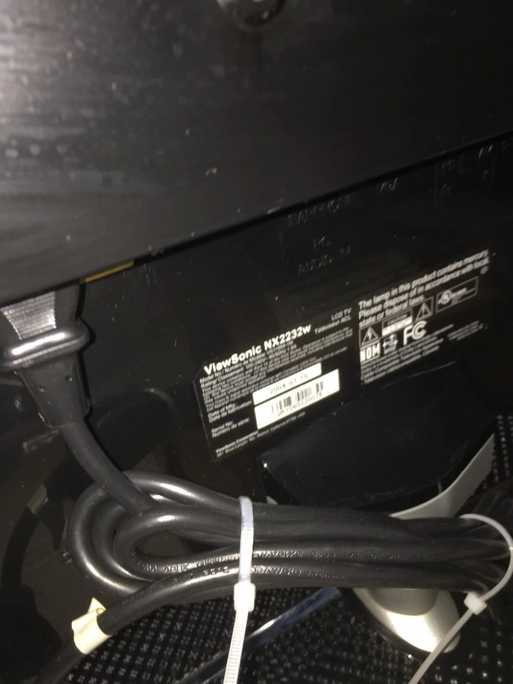 VIEWSONIC HDMI--TV 19 INCH LCD COMBO! (NX2232W) - Image 2 of 2