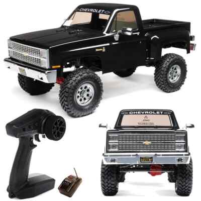 Axial AXI03030T2 1/10 Scale SCX10 III Base Camp 1982 Chevy K10 4X4 RTR, Black