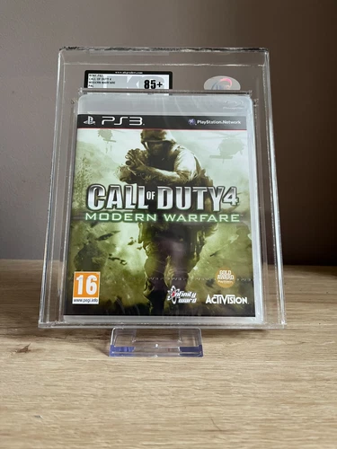 Graded Game Call of duty 4 Modern Warfare PS3 85 NM+
