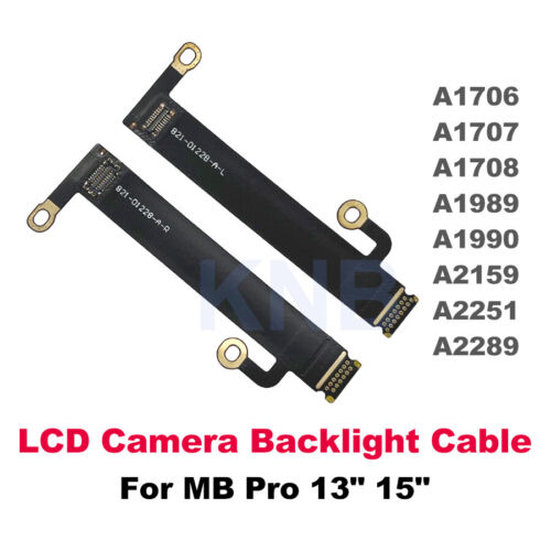 Nuevo cable de luz de fondo para cámara frontal LCD LCD para Macbook Pro 13"" 15"" A1707 A1708 - Imagen 1 de 6