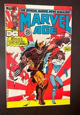 MARVEL AGE #11 (Marvel Comics 1984) -- Wolverine Kitty Pryde -- VF/NM