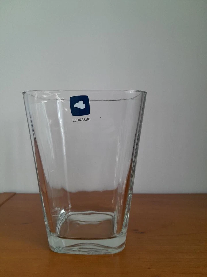 NEUES Leonardo Windlicht/Vase Klarglas Höhe 17 cm OVP