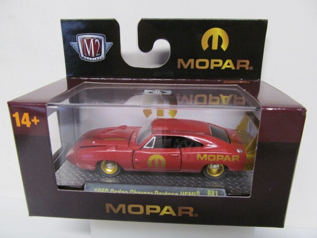 M2 MOPAR SERIES -  '69 Dodge Charger Daytona HEMI w/ Rubber Tires