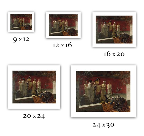 Camillo Miola : "The Oracle" (1880) — Giclee Fine Art Print - Picture 2 of 7