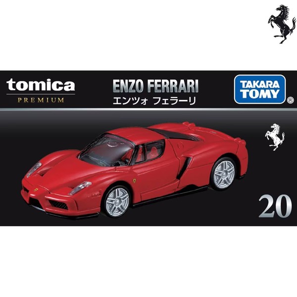 Takara Tomy Tomica Premium - Scale 1:62 No. 20 Enzo Ferrari Model Car-image