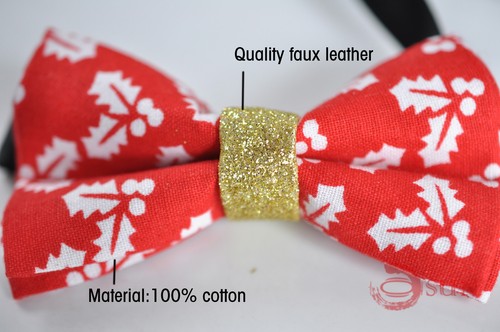 Boys Teenage Cotton Xmas Christmas TODDLER Bow Tie Bowtie Party 7-14 Years old - Picture 4 of 14