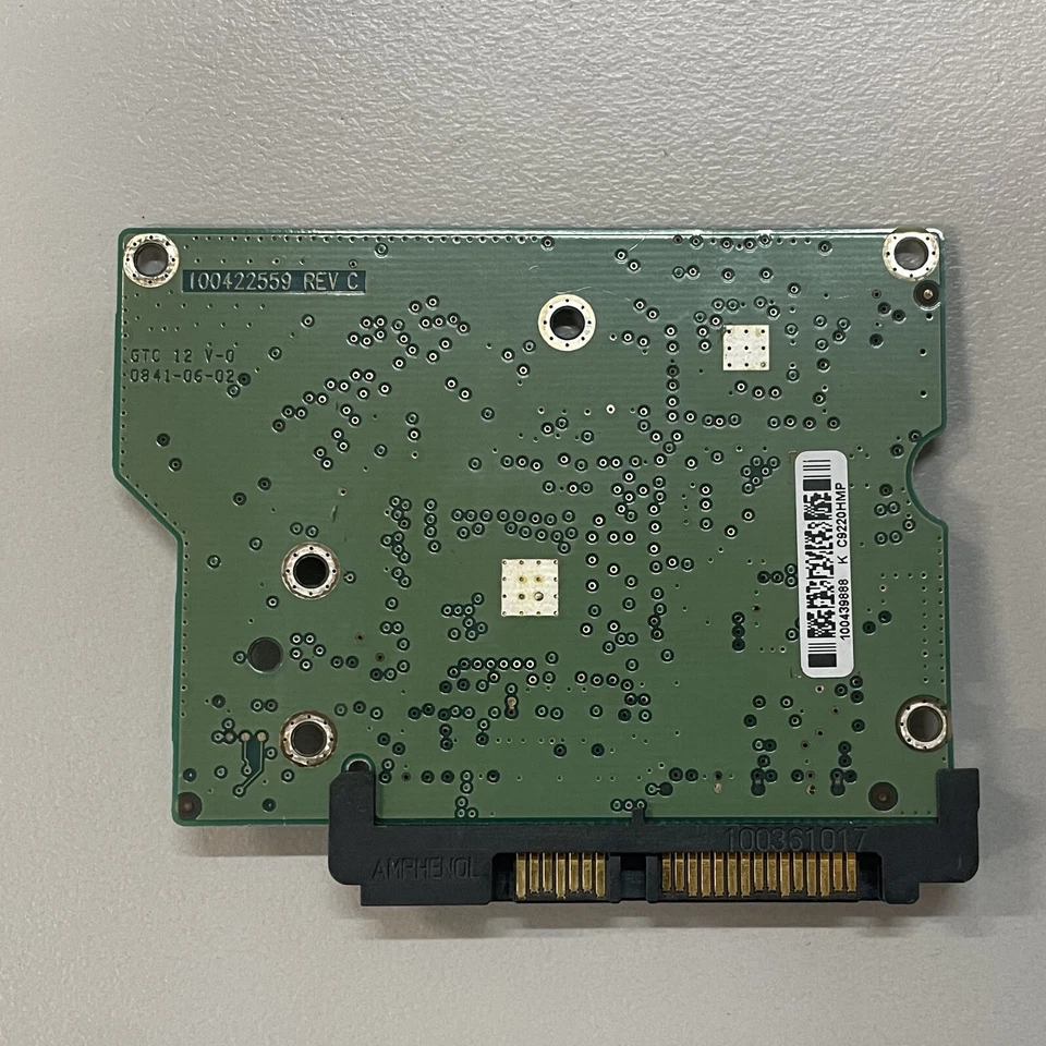 Seagate ST3160215SCE 3.5" 160GB SATA HDD PCB Board 100422559 REV C FW 3.ACB - Image 3 of 4