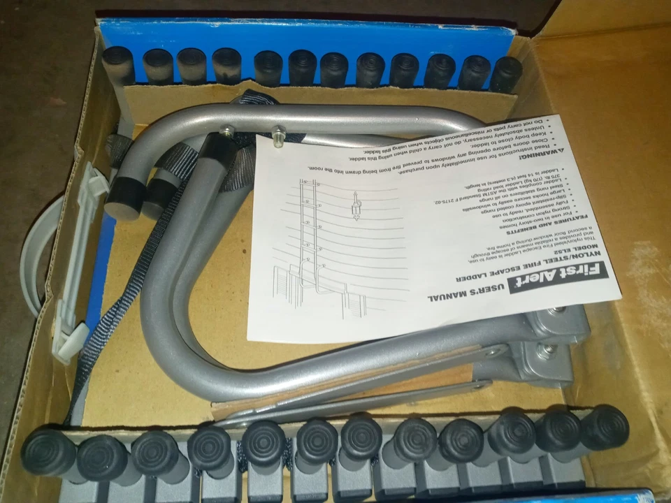First Alert Fire Escape Ladder New Open Box - Image 3 of 3