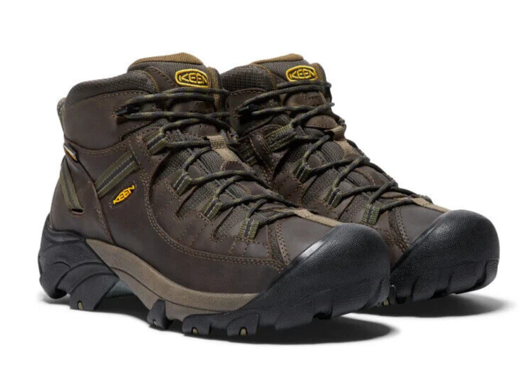SCARPA DA TREKKING KEEN UOMO TARGHEE II ALTEZZA MEDIA IMPERMEABILE PELLE MENSA