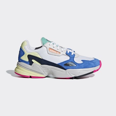 New Adidas Original Womens Falcon White Blue Bb9174 Us W 5 8 Takse Ebay