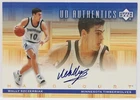 2000-01 Upper Deck Authentics Hardcourt WALLY SZCZERBIAK Autograph #WS