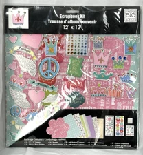 Me & My Big Ideas Scrapbook Kit SRK-23 Crowns 12x12 Papers Stickers NEW DIY