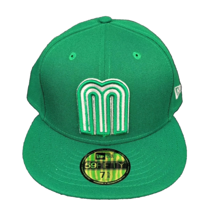 Mexico World Baseball Classic Hat Re-Dub Green White New Era