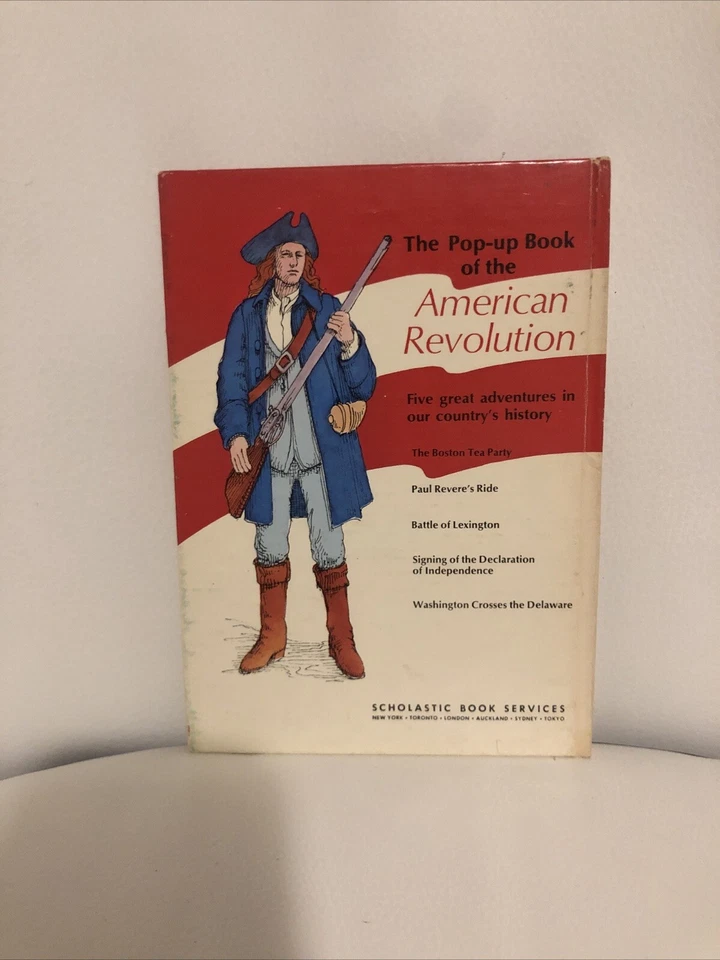 The Pop-up Book of the American Revolution Scholastic Book Jamieson HC Kids - Image 2 of 3