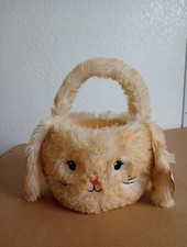 9x12" Easter Basket Plush Bunny