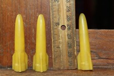 Vintage 1950's Toy Soldier Lot of 3 Missiles Bombs