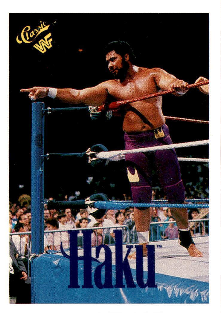 1990 Classic WWF #35 Haku