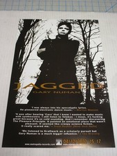 GARY NUMAN Jagged Promo Poster New! Unused! Metropolis Records 2006 New Wave