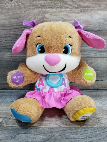 Fisher-Price Laugh and Learn Smart Stages Puppy talking dog Plush