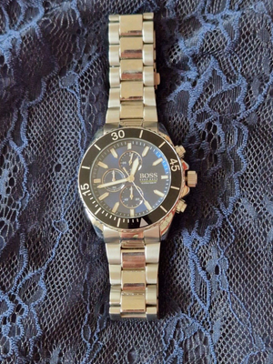 HUGO BOSS HERREN-IKON-CHRONOGRAPH-UHR hb 3191273247 Silber | eBay 