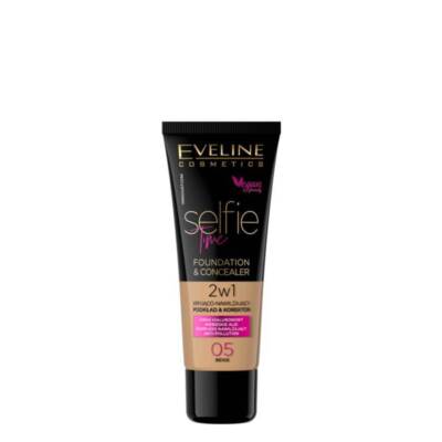 Eveline Foundation & Abdecker Abdeckung Feuchtigkeitsinng Selfie Zeit veganes Make-up