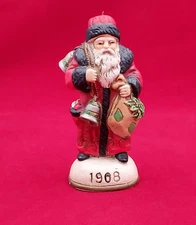 Santa Christmas Ornament 1908 Memories of Santa Collection From 1985 Boxed