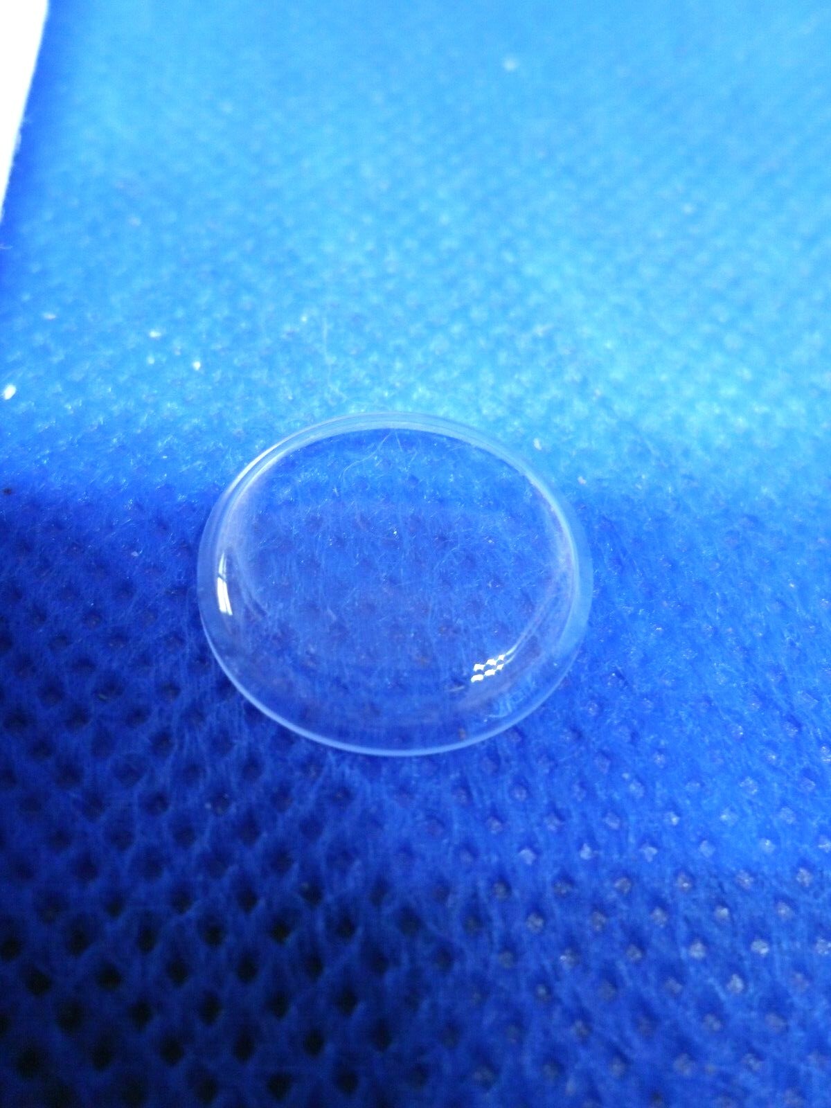 Verre Plexiglas original Omega 1049 de 15,46 mm, pièce de rechange luxe neuve NOS