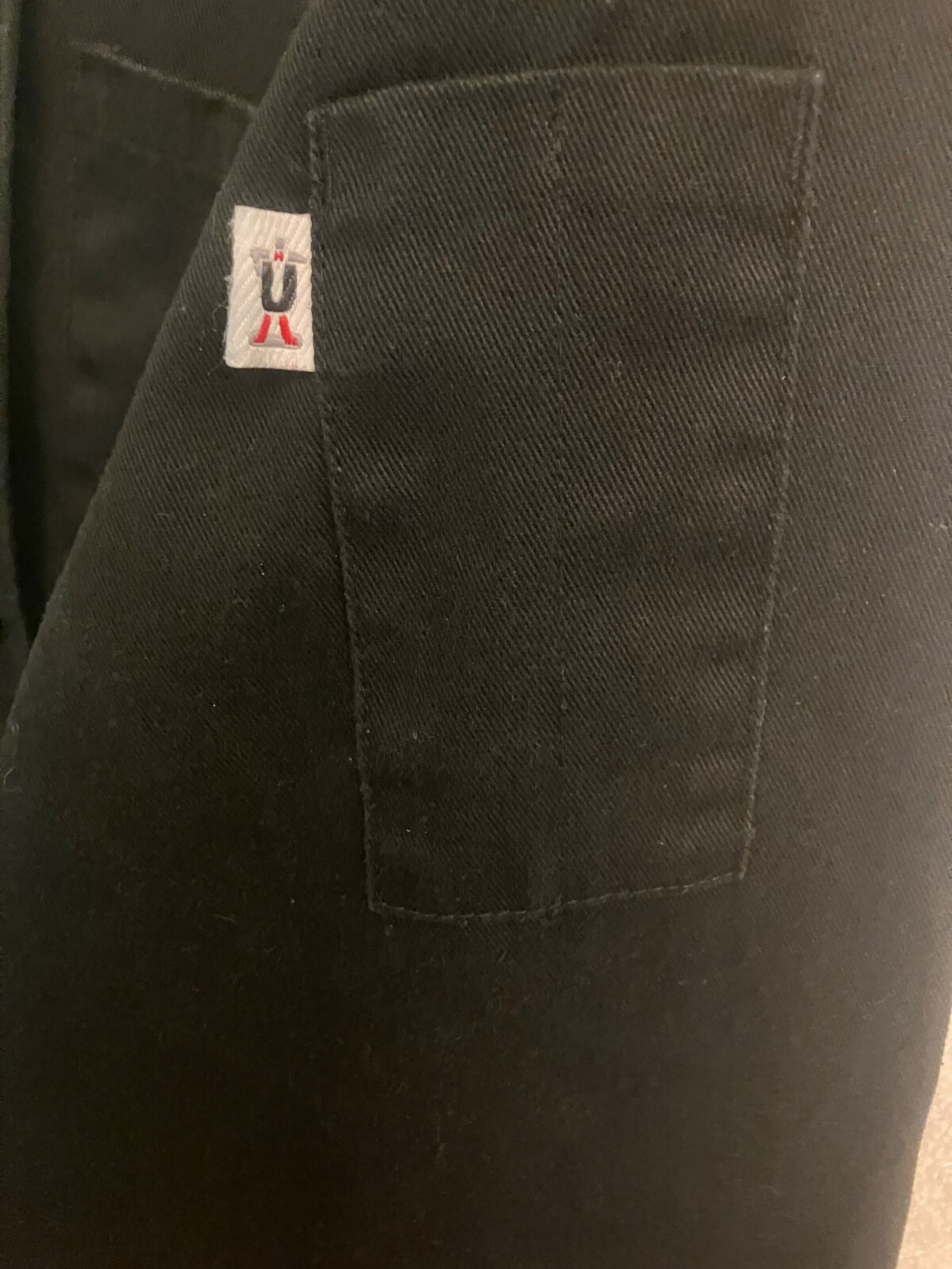 Uncommon Threads Black Chef Coat/Chef Uniform (Size XS)