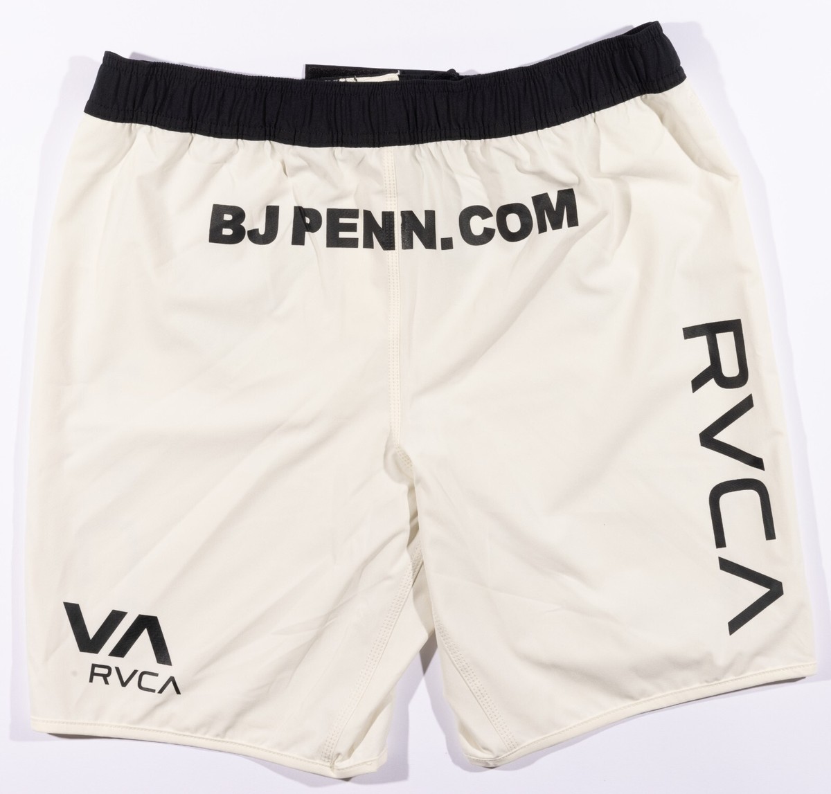 BJ Penn Signed Official RVCA Black Belt Trunks Shorts BAS