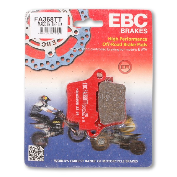 BremsbelÄGe Hinter Carbon EBC FA368TT Husaberg TE 125 2012-2014-image