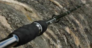 BISON 5 SECTION TRAVEL SPINNING ROD 10-60 GRAM, SALMON TROUT SEA FISHING ROD