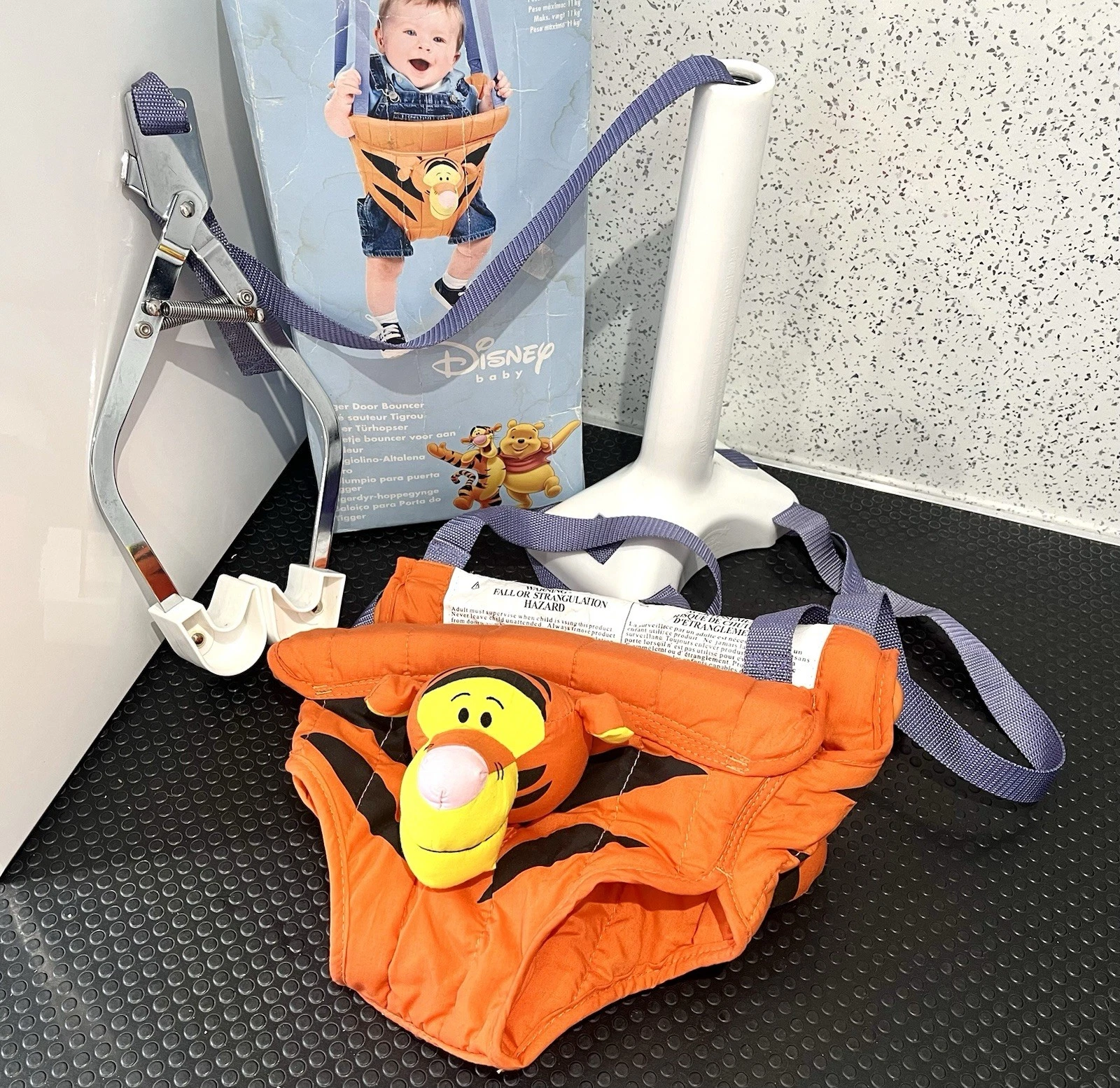 Official Disney Baby Tigger Doorway Jumper Baby Bouncer with Frame Attachment
Opens in a new window 