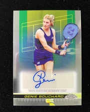 2024 Topps Chrome Tennis #TCA-GBD Genie Bouchard Auto J27