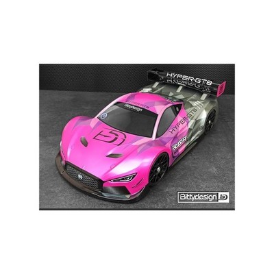Bittydesign HYPER-GT8 1/8 GT body (325mm wheelbase cars) / BDGT8-HYP
