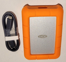 LaCie Rugged Portable USB-C Enclosure for up to 5TB 15mm thick SATA 2.5" HDD